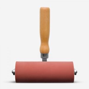 Japanese Soft Rubber Lino Ink Roller Brayer - 60 Shore - 130mm Brayer