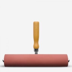 Japanese Soft Rubber Lino Ink Roller Brayer - 60 Shore - 240mm Brayer