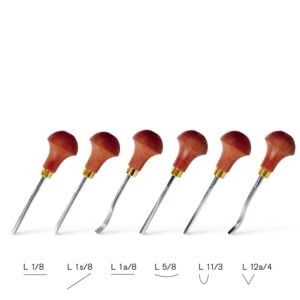 Pfeil Lino Cutting Tools – Set of 6 : Set A