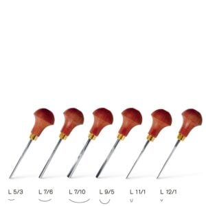Pfeil Lino Cutting Tools – Set of 6 : Set B