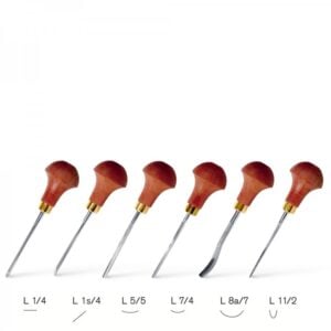 Pfeil Lino Cutting Tools – Set of 6 : Set D