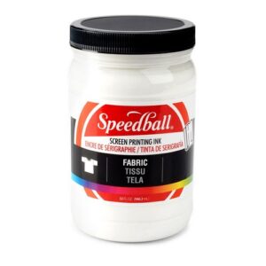 Speedball – Fabric Screen Printing Ink – 32 oz / 946ml, White