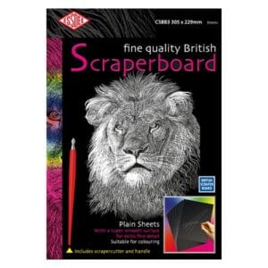 Essdee – Scraperboard Sheets – 305x229mm (pack 10)