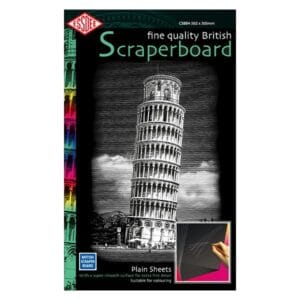Essdee – Scraperboard Sheets – 502x305mm (pack 10)