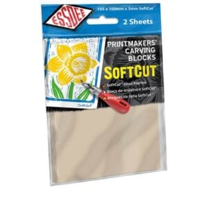 Essdee Softcut Lino – Easy Carve Lino Block Sheets – 100×105 (pack 2)