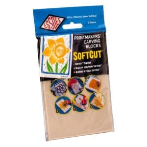 Essdee Softcut Lino – Easy Carve Lino Block Sheets – 150×100 (pack 2)