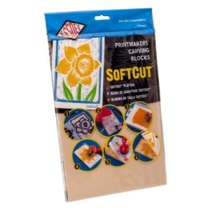 Essdee Softcut Lino – Easy Carve Lino Block Sheets – 300×200 (pack 2)