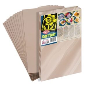 Essdee Softcut Lino – Easy Carve Lino Block Sheets – 420×300 (pack 5)