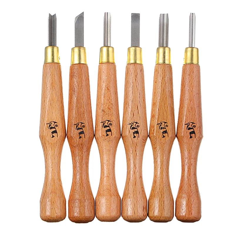 Woodpecker Budget Woodcut / Linocut Palm Grip Tools - 6 Tools (General Tools)