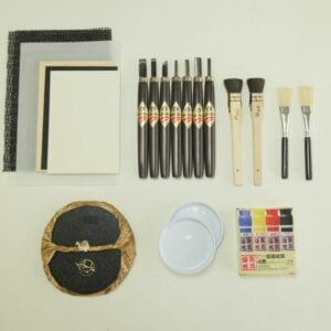 Michihamono Japanese Woodblock Printmaking Kit – Premium