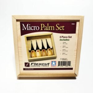 Flexcut – Micro Palm – Carving Tool Set – Set of 4