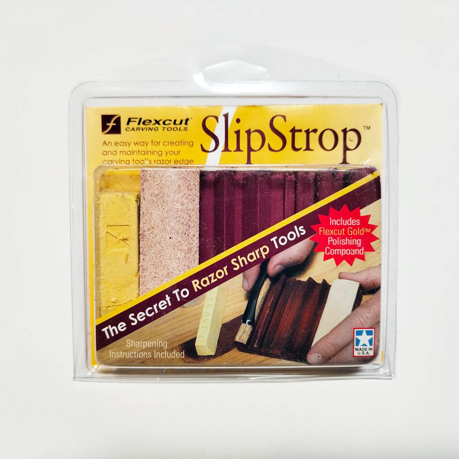 Flexcut – Slipstrop – Carving Tool Sharpening Kit Flexcut – Slipstrop – Carving Tool Sharpening Kit