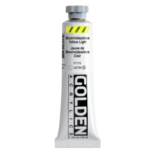 Golden - Heavy Body Acrylic Paint - 59ml - Benzimidazolone Yellow Light III