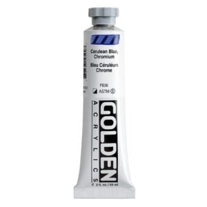 Golden - Heavy Body Acrylic Paint - 59ml - Cerulean Blue Chromium VII