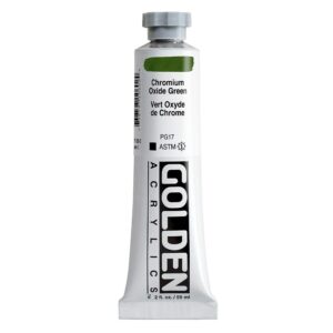 Golden - Heavy Body Acrylic Paint - 59ml - Chromium Ox Green III