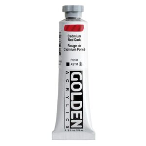 Golden - Heavy Body Acrylic Paint - 59ml - Cadium Red Dk IX