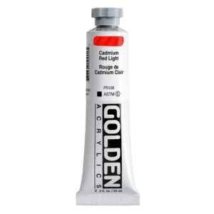 Golden - Heavy Body Acrylic Paint - 59ml - Cadium Red Light IX