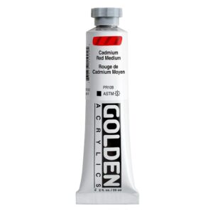 Golden - Heavy Body Acrylic Paint - 59ml - Cadium Red Medium IX