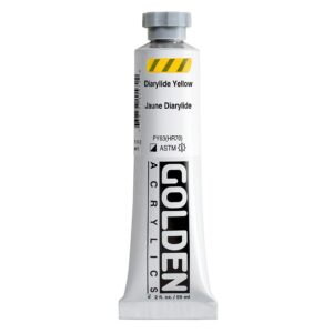 Golden - Heavy Body Acrylic Paint - 59ml - Dairylide Yellow VI