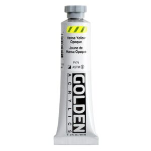 Golden - Heavy Body Acrylic Paint - 59ml - Hansa Yellow Opaq IV
