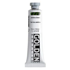 Golden - Heavy Body Acrylic Paint - 59ml - Jenkins Green VII