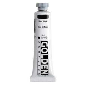 Golden - Heavy Body Acrylic Paint - 59ml - Mars Black