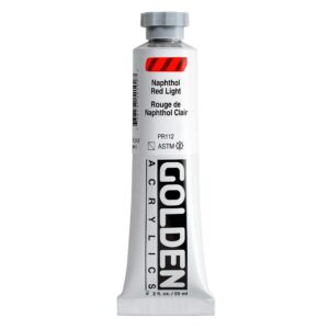 Golden - Heavy Body Acrylic Paint - 59ml - Naph Red Light V