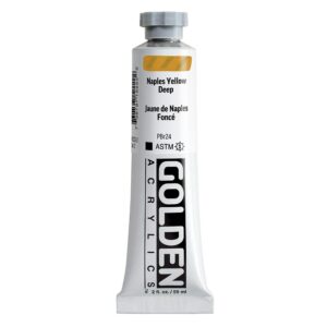 Golden - Heavy Body Acrylic Paint - 59ml - Naples Yellow Deep II