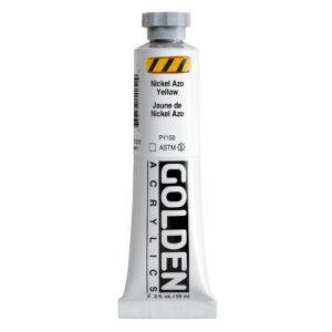 Golden - Heavy Body Acrylic Paint - 59ml - Nickel Azo Yellow VI