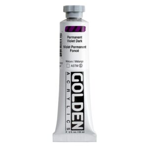 Golden - Heavy Body Acrylic Paint - 59ml - Permt Violet Dk VII