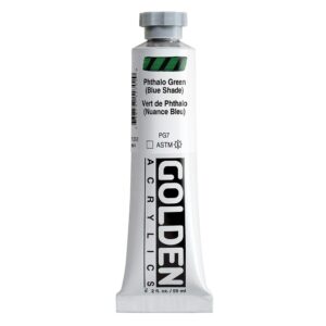 Golden - Heavy Body Acrylic Paint - 59ml - Phthalo Gn BS IV