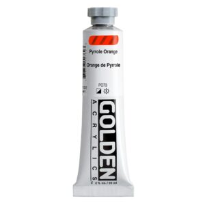 Golden - Heavy Body Acrylic Paint - 59ml - Pyrrole Orange VIII