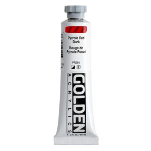Golden - Heavy Body Acrylic Paint - 59ml - Pyrrole Red Dark VIII