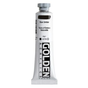 Golden - Heavy Body Acrylic Paint - 59ml - Raw Umber I