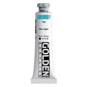 Golden - Heavy Body Acrylic Paint - 59ml - Teal