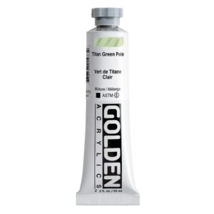 Golden - Heavy Body Acrylic Paint - 59ml - Titan Green Pale I