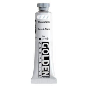 Golden - Heavy Body Acrylic Paint - 59ml - Titanium White