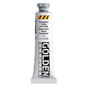 Golden - Heavy Body Acrylic Paint - 59ml - Transparent Yellow Iron Oxide III
