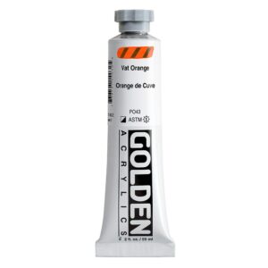 Golden - Heavy Body Acrylic Paint - 59ml - Vat Orange VIII