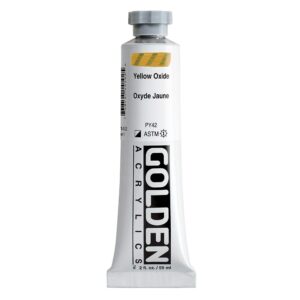 Golden - Heavy Body Acrylic Paint - 59ml - Yellow Oxide I