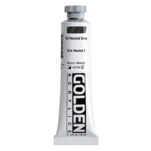 Golden - Heavy Body Acrylic Paint - 59ml - Neutral Gray N2 I