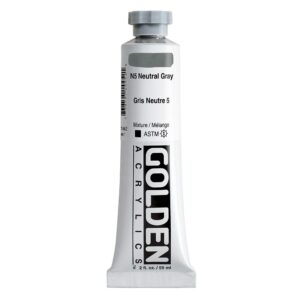 Golden - Heavy Body Acrylic Paint - 59ml - Neutral Gray N5 I