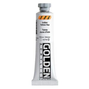 Golden - Heavy Body Acrylic Paint - 59ml - India Yellow Hue IV
