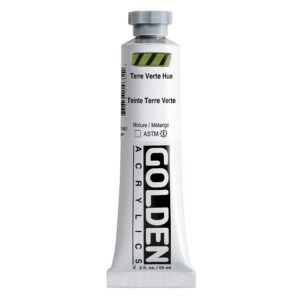 Golden - Heavy Body Acrylic Paint - 59ml - Terre Verte Hue I