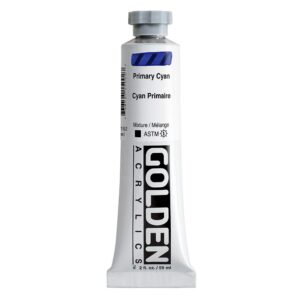 Golden - Heavy Body Acrylic Paint - 59ml - Primary Cyan II