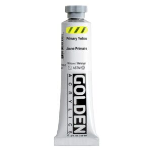 Golden - Heavy Body Acrylic Paint - 59ml - Primary Yellow II
