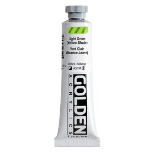 Golden - Heavy Body Acrylic Paint - 59ml - Light Green (Yellow Shade) III
