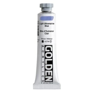Golden - Heavy Body Acrylic Paint - 59ml - Light Ultramarine Blue II