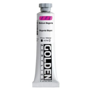 Golden - Heavy Body Acrylic Paint - 59ml - Medium Magenta VI