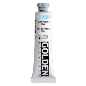 Golden - Heavy Body Acrylic Paint - 59ml - Light Phthalo Blue I